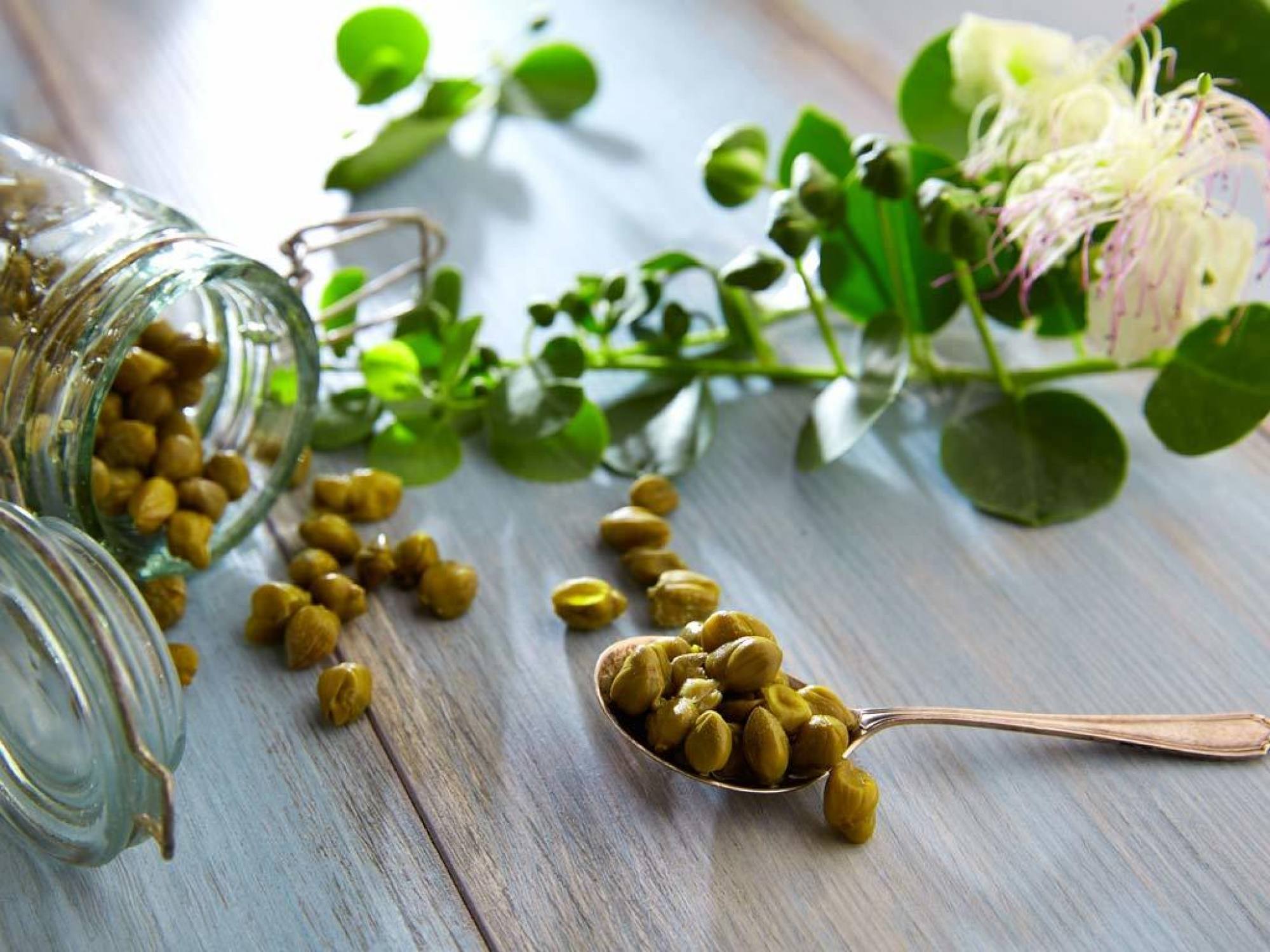 Aprile in tavola: spuntano i fiori e i boccioli del cappero!