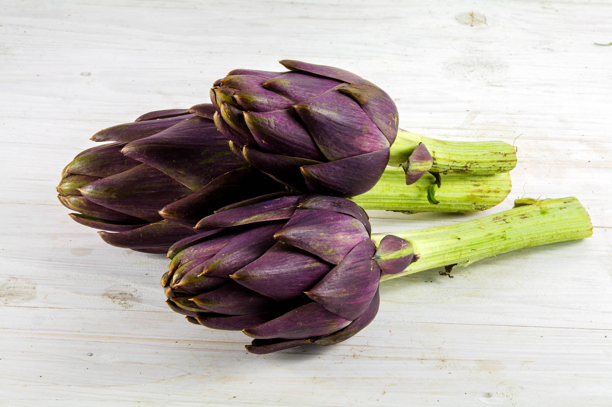 Carciofi freschi, sani e gustosi