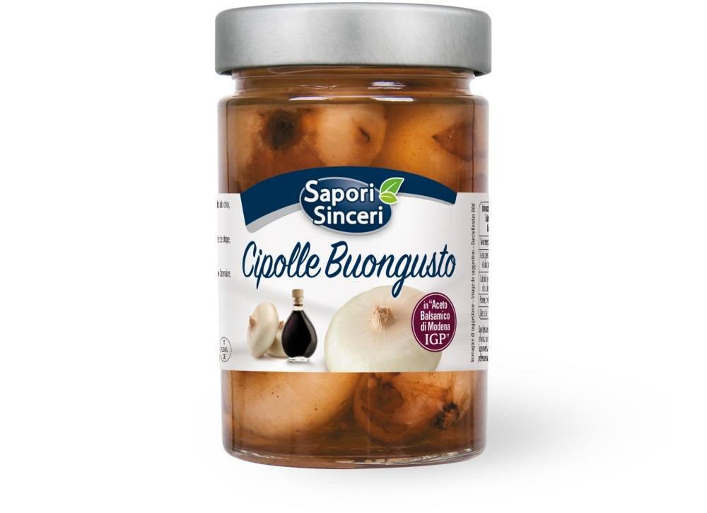Onions "Buongusto" in Modena PGI Balsamic Vinegar
