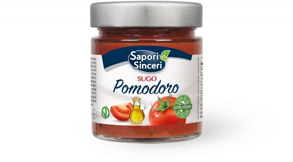 Salsa de tomate con aceite de oliva virgen extra