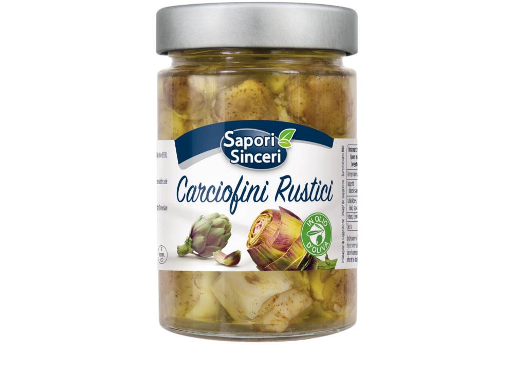 Small Rustic Artichokes in Olive Oil